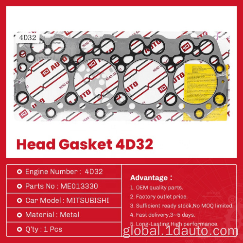 Head Gasket Kit for MITSUBISHI 4D32 Auto Part Head gasket Set for MITSUBISHI 4D32 Supplier